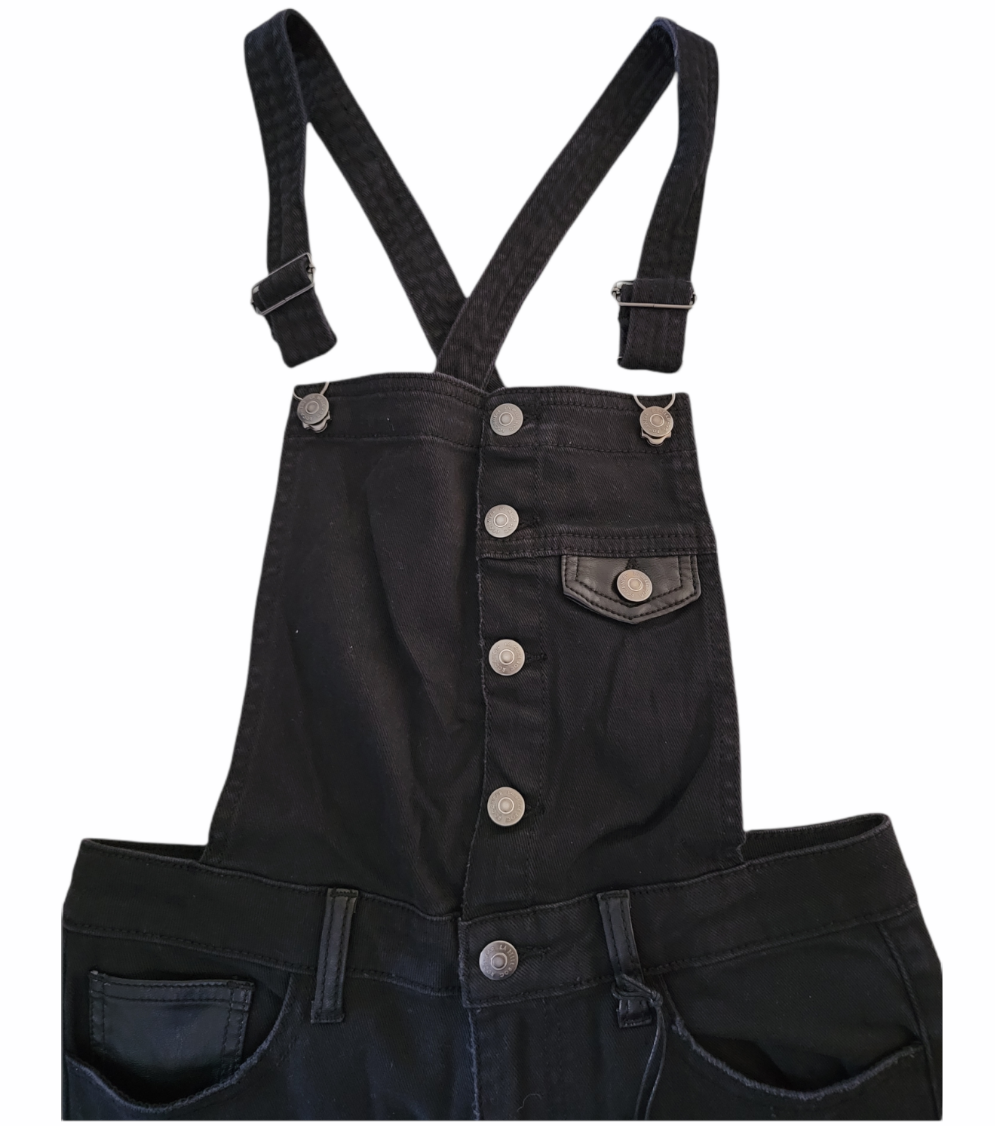 Jean jump suit