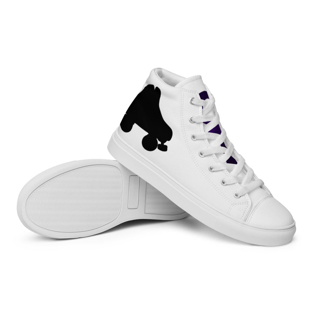 Men’s high top canvas shoes